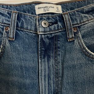 Abercrombie & Fitch Women's High Rise Blue Jeans